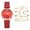 B, variant on EGNMCR Women's Quartz Watch Style Fashion Women's Watch Luxury Leather Analog Quartz WristWatch Ladies the watch