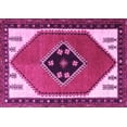 thumbnail image 1 of Ahgly Company Indoor Rectangle Persian Pink Traditional Area Rugs, 7' x 10', 1 of 4