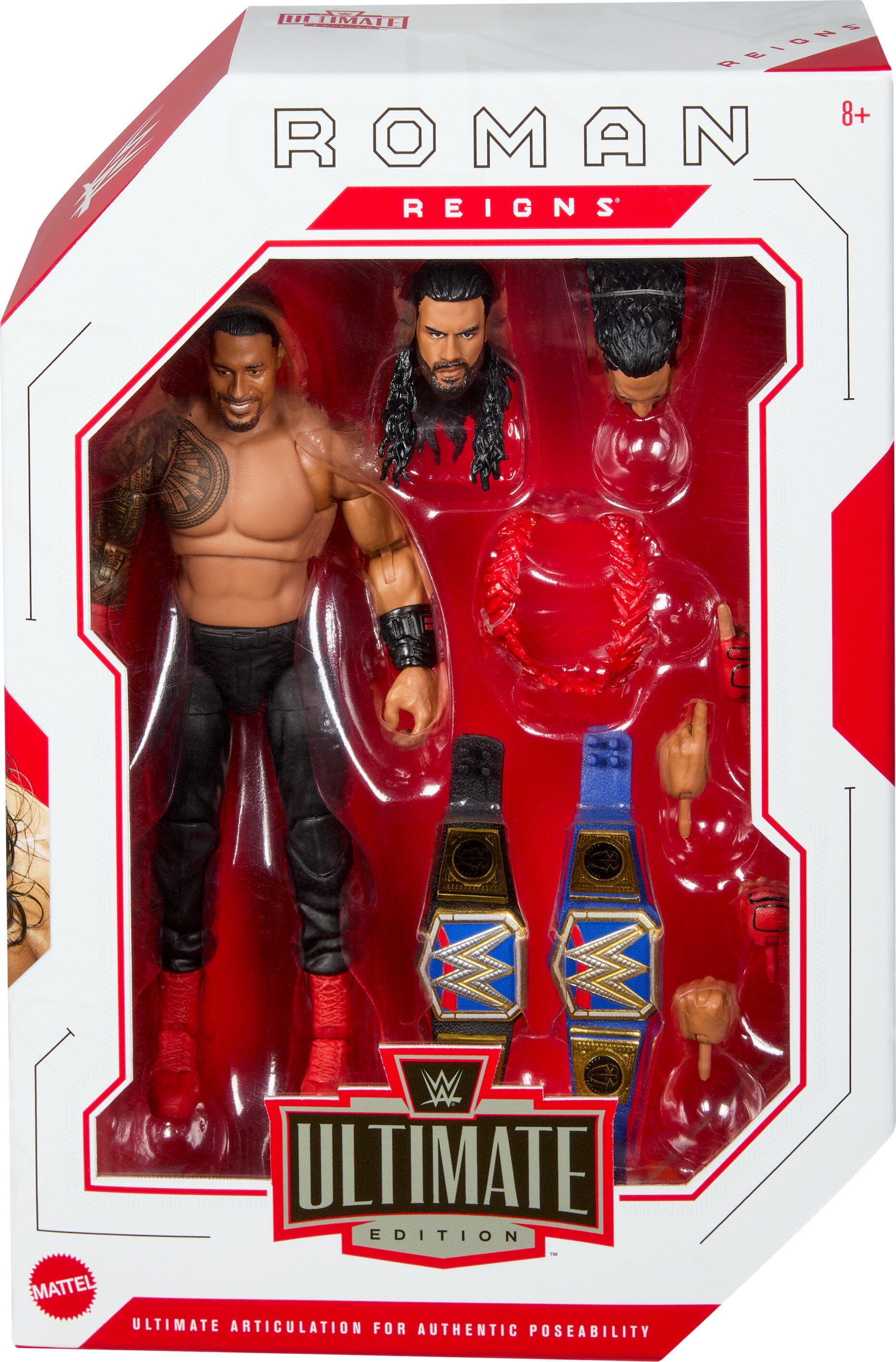 WWE Ultimate Edition 6-inch Roman Reigns Wrestling Action WWE Ultimate Edition 6-inch Roman Reigns Wrestling Action