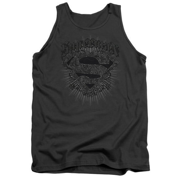 Superman - Scrolling Shield - Tank Top - XX-Large