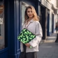 thumbnail image 6 of FORMRS 13"-13.3" Laptop Sleeve Protective Case Soft Carrying Quilted Computer Bag Cover, Green Camouflage Pattern, 6 of 7