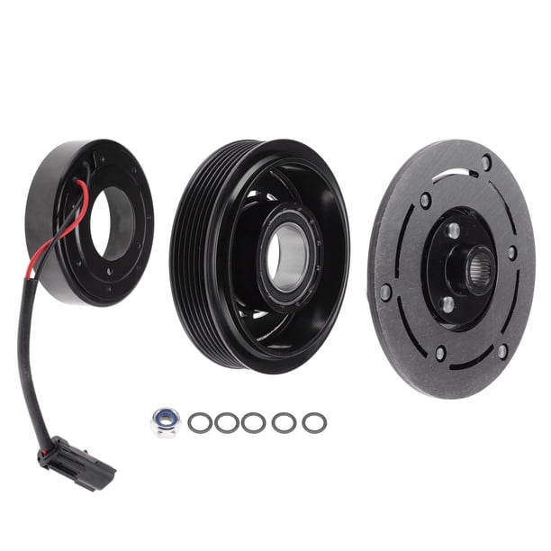 Kit de embrague del compresor de aire acondicionado Unique Bargains 55056335AA para Dodge Dakota 4.7L 02-03 para Dodge Durango 4.7L 2002-2003 compresor Sd7h15 6 ranuras 12V 1 set