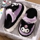 thumbnail image 1 of Zapatillas Sanrio de felpa para mujer, pantuflas de algodón, Kuromi Cinnamoroll, Anime Melody, Hello Kitty, cálidas, antideslizantes, Invierno2739, 1 of 5