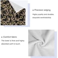 thumbnail image 4 of Dreamtimes Leaves Bath Towel Set of 3, Highly Absorbent & Soft Bathroom Towels Set Quick Dry Towels Set for Bathroom Spa Beach (1 Bath Towels, 1 Hand Towel, 1 Washcloth), 4 of 7