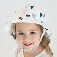 thumbnail image 6 of Gibobby Baby Sun Hat UPF 50+ Sun Protective Toddler Bucket Hat Cartoon Print Wide Brim Summer Outdoor Play Beach Hat for Boys Girls 12-18 Months 1T 2T 3T 4T 5T 6T(L,Multicolor), 6 of 6