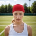 thumbnail image 2 of Unique Bargains 1 Pc Breathable Headband Wide Tie Headband for Sport Red, 2 of 5