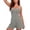 *Gray, variant on Women's Spaghetti Strap Romper,Casual Sleeveless Short Jumpsuit Loungewear Dark Gray,Women's Plus S