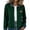 Army Green, variant on Edvintorg Women's Coats Color Block Long Sleeve Lightweight Jacket Fall Collared Zip up Outerwear with Pocket Plus Size Trendy Womens Clothes White S-3XL