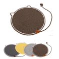 thumbnail image 1 of Rascador para Gatos de Cuerda de algodón Natural, Redondo de 43 cm para Pared y Suelo, Protector Duradero para sofá, Alfombra y sofá, ecológico (marrón), 1 of 9