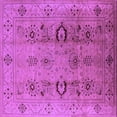 thumbnail image 1 of Ahgly Company Indoor Square Oriental Purple Industrial Area Rugs, 8' Square, 1 of 4