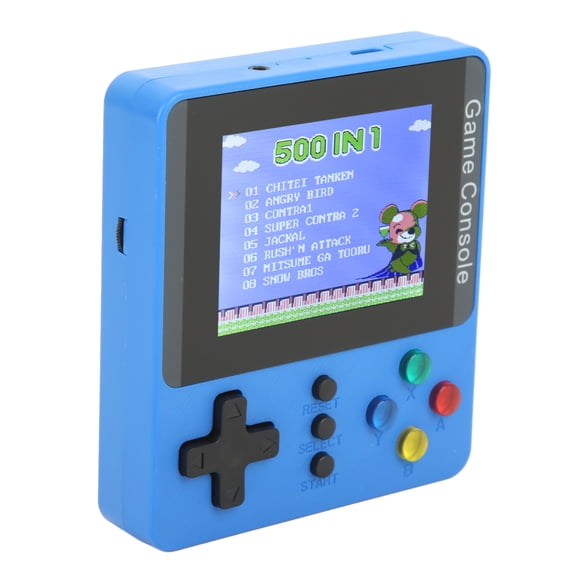 Consola De Juegos Con Pantalla A Color, Consola De Juegos Portátil Sensible, Segura, Recargable Para Entretenimiento Para Viajes Para Niños
