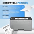 thumbnail image 2 of TN660 Black Toner Cartridges 4 Packs Replacement for TN-660 TN660 TN-630 TN630 High Yield Cartridges Work with Brother MFC-L2700DW L2705DW L2720DW L2740DW HL-L2300D L2380W L2340DW L2320D DCP-L2520, 2 of 7