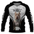 thumbnail image 4 of Sudadera con capucha con estampado 3D de Pitbull, rottweiler, bóxer y teckel para mujer y hombre, chándal de calle, regalo de amor para perros, 4 of 5