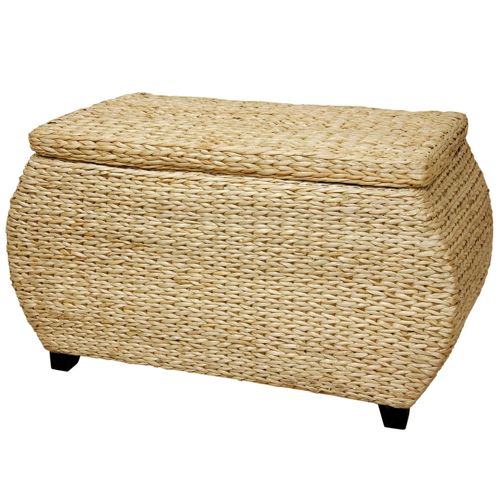 Rush Grass Storage Box Natural