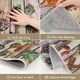 thumbnail image 3 of Juego de alfombras de cocina Vaukki Boho, 3 piezas, lavables y antideslizantes, 3 of 9