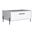 thumbnail image 4 of Compact White Coffee Table / Suitable for Small-Space Living, 4 of 4