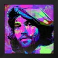 thumbnail image 2 of Stephen Chambers 15x15 Black Modern Wood Framed Wall Art Titled - Lowell Magenta, 2 of 6