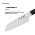 thumbnail image 2 of Cuchillo KitchenAid Gourmet forjado con triple remache Santoku de 12,7 cm, 2 of 9