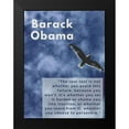 thumbnail image 2 of ArtsyQuotes 15x18 Black Modern Framed Museum Art Print Titled - Barack Obama Quote: The Real Test, 2 of 5