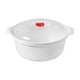 thumbnail image 1 of Recipiente para microondas con tapa Utensilios de cocina para microondas Práctico recipiente para sopa Recipiente para servir 22x10cm, 1 of 9