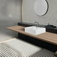 thumbnail image 4 of NEWATER Widespread 2-handle Bathroom Faucet with Drain Assembly, Black Stainless, 4 of 10