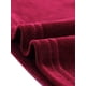 thumbnail image 5 of Blusa de terciopelo de manga larga con decoración de botones y cuello en V para mujer Vino rojo L, 5 of 5