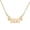 Gold7, variant on Necklaces & Pendants Jewelry Stainless Steel Women Light Luxury Angel Number Pendant Necklace 000 999 Butterfly (Gold7 )