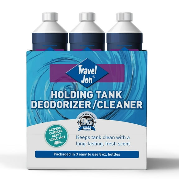 Century Chemical 20051-8Z Travel Jon Holding Tank Deodorizer/Cleaner - 8 oz., 3 Pack
