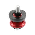 thumbnail image 5 of 2 Pcs 10mm M10x1.5 Red Aluminum Alloy Motorcycle Swing Arm Spools Sliders Stand, 5 of 6