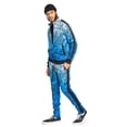 thumbnail image 4 of Men's Paisley Ombre Gradient Track Suits 2 Piece Sweatsuit Set ST803 - Blue - 4X-Large, 4 of 6