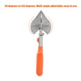 thumbnail image 1 of Angle Scissors, Durable Pipe Wire Cutter, Steel Blades Various Materials Wire Grooves Plastic for Thin Wood, 1 of 7