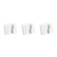 thumbnail image 2 of Transemion Wall Mount Phone Charging Holder Bracket Universal Durable Smartphone Stand white 3Set, 2 of 6