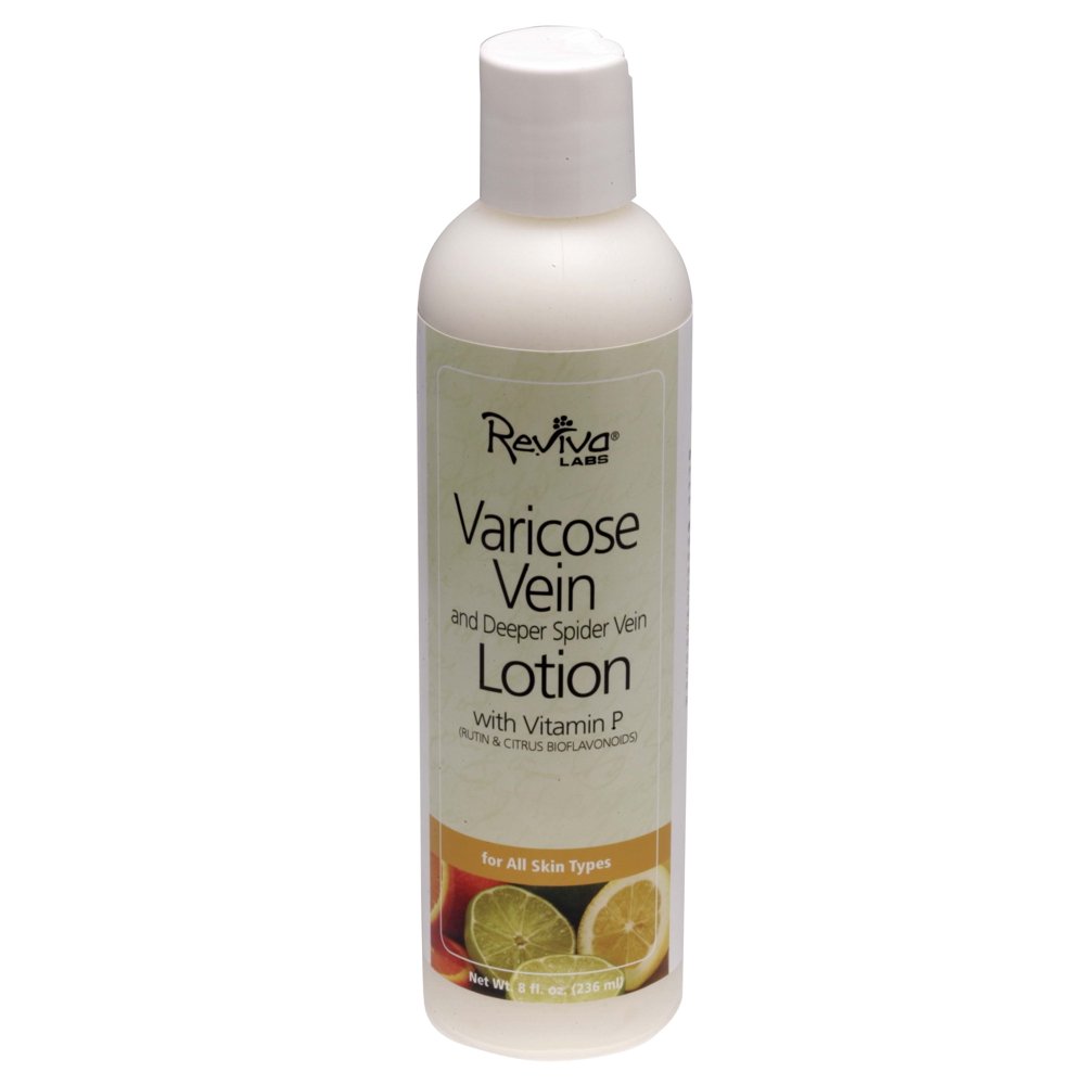 Reviva Labs Varicose and Deeper Spider Veins Lotion, 8 fl Oz Walmart