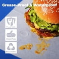 thumbnail image 3 of Fit Meal Prep [500 Pack] 6 x 10.75" Wax Paper Sheets for Food, Interfolded Precut Deli Paper, Pop Up Grease-Proof Sandwich Paper Wraps, Waterproof for Lunch, Food Basket, Microwave Cover, BBQ, 3 of 6
