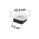 thumbnail image 3 of Porta Jabon para Baño Rubinett Cuadrado Negro Mate Acero Inoxidable, 3 of 3