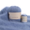 thumbnail image 1 of 50g 20g Scarves Hand Knitting Yarn Ball Set Hat Socks Crochet Thread Kit 2 Strand Winter Weaving Supplies Needlework Accessory Light Blue, 1 of 8