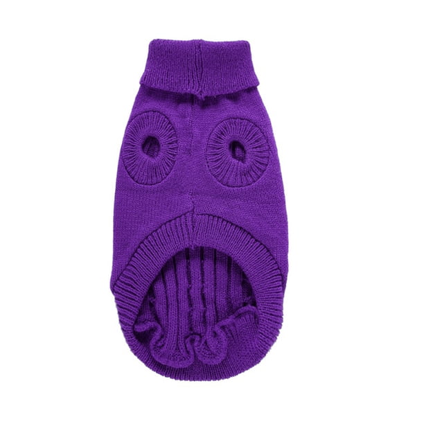 GOOHOCHY 1 suéter elegante de color sólido para perro, acogedor y cálido para cachorros, ropa de invierno para mascotas
