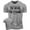 T-Shirt Heather Grey, variant on Gymish Weak From Strong Workout T-Shirt for Men – Funny Gym Shirt, Mens Fitness Tee, Motivational Workout Clothes, Athletic Gym Wear