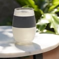 thumbnail image 4 of Host Wine Freeze Cooling Cup, Double Wall Insulated Tumbler, 8.5 oz Grey, 4 of 15