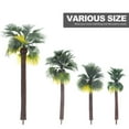 thumbnail image 3 of HEMOTON 12pcs Palm Trees Plastic Diorama Scenery with Random Root Color, 3 of 8