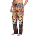 thumbnail image 4 of JSTEL Lion Mosaic Men's Sleepwear Mens Pajama Pants Bottoms with Pockets, S, 4 of 6