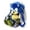 BLUE, variant on Sonic Prime Sonic Boscage Maze 17" Plush Backpack