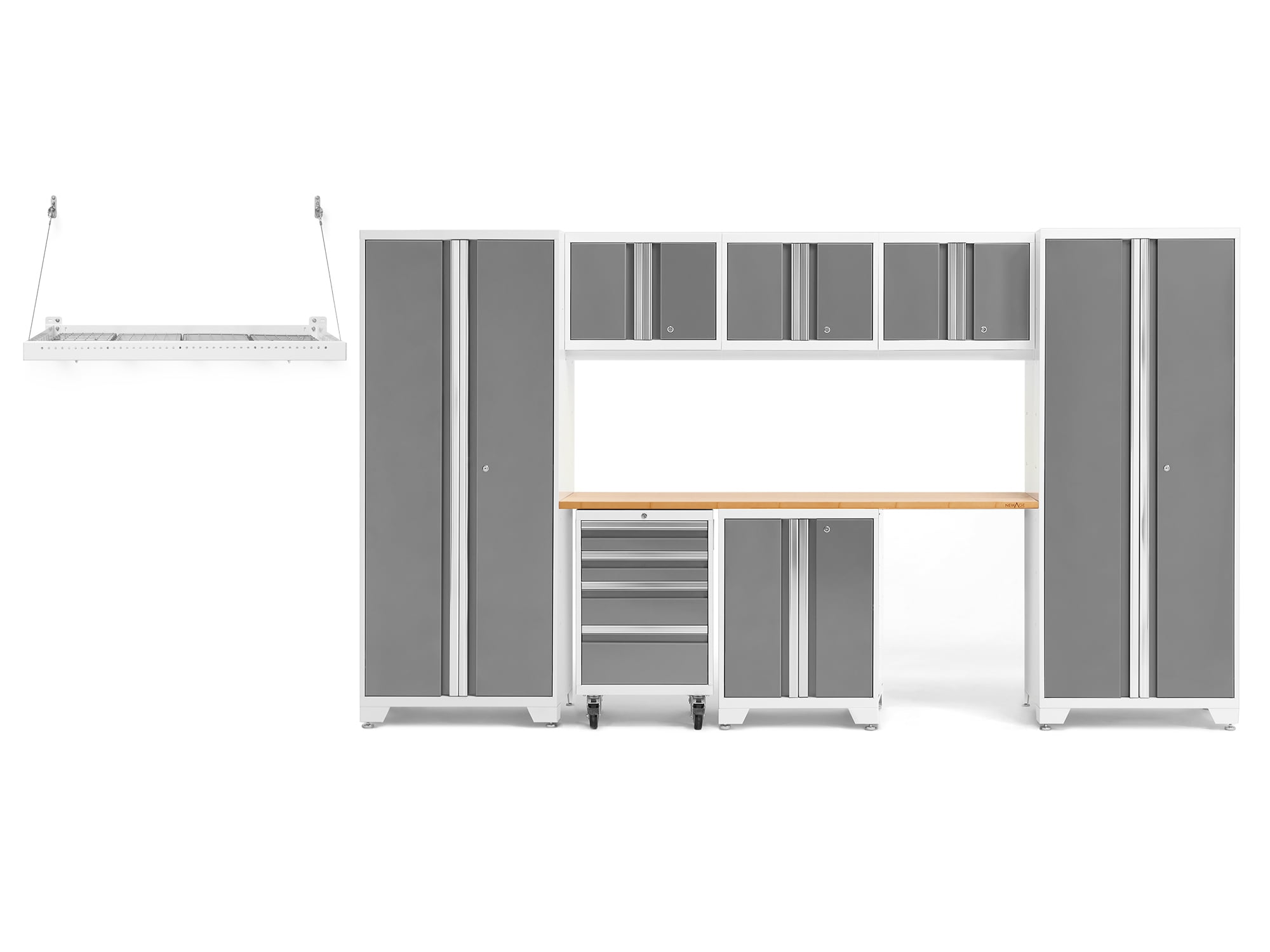 NewAge Products Bold Series Platinum 9 Piece Set, Heavy Duty 24