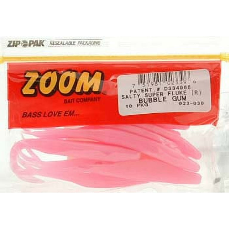 Zoom 023039 Super Fluke , 5 1/4, Soft Baits