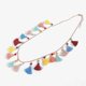 thumbnail image 1 of Collar largo bohemio con borlas multicolores TANGJMXG ajustable para mujeres y niñas, 1 of 5