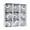Gray, variant on Colored Silk Wave Balls Christmas Ornaments, Usupdd 9pcs Silk Thread Ball Decorations Foam 8cm, Lightweight Christmas Tree Pendant Set for Holiday Wreath Centerpiece, Gray