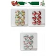 thumbnail image 5 of LINLIN Christmas Painted Balls, 6Pcs 6Cm Christmas Balls Decoration Shatterproof Christmas Tree Baubles Mini Christmas Hanging Ball for Holiday Wedding Party Decoration, 5 of 7