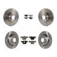 thumbnail image 1 of Transit Auto Front Rear Disc Brake Rotors and Semi-Metallic Pads Kit for Car 2014-2015 BMW 335i GT xDrive Without Blue Painted Calipers K8F-101489, 1 of 2