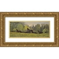 thumbnail image 1 of Adamov, Alexey 24x12 Gold Ornate Wood Framed with Double Matting Museum Art Print Titled - September, 1 of 4