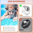 thumbnail image 2 of YUNOVA AirTag Wristband for Kids, IPX8 Waterproof Silicone Strap with Magnetic Clasp, Adjustable Hidden Holder Compatible with Apple AirTag Tracker for Child Teen Swimming, 2 of 7